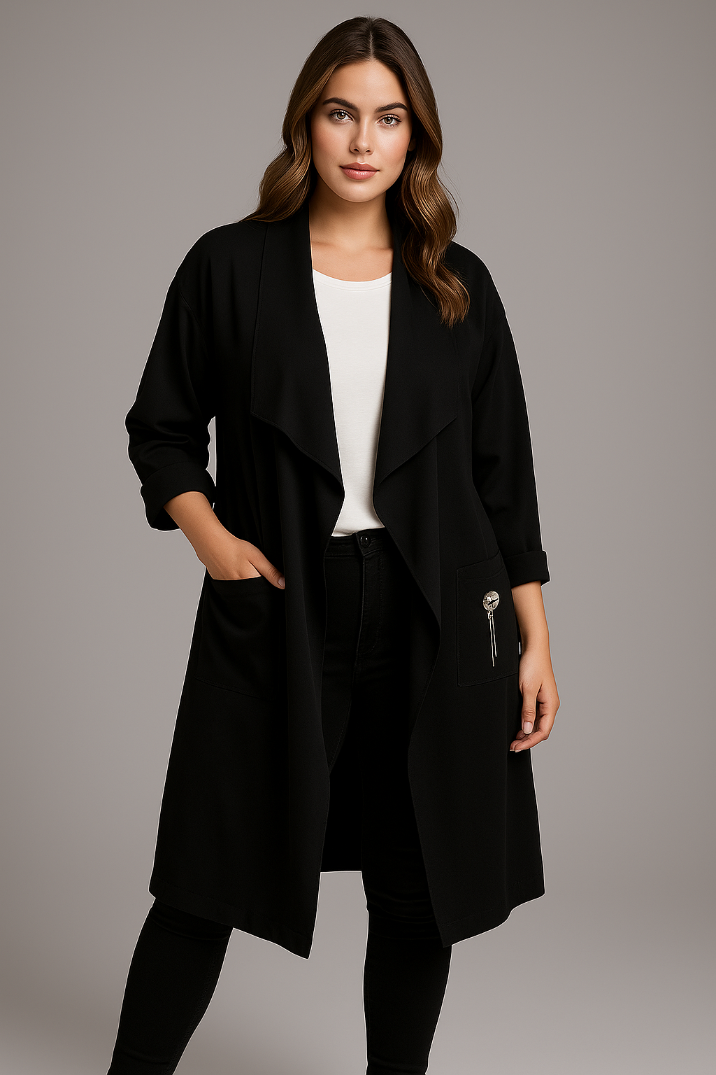“Eleganter Allrounder in drei Farben – für einen Look mit Stil”