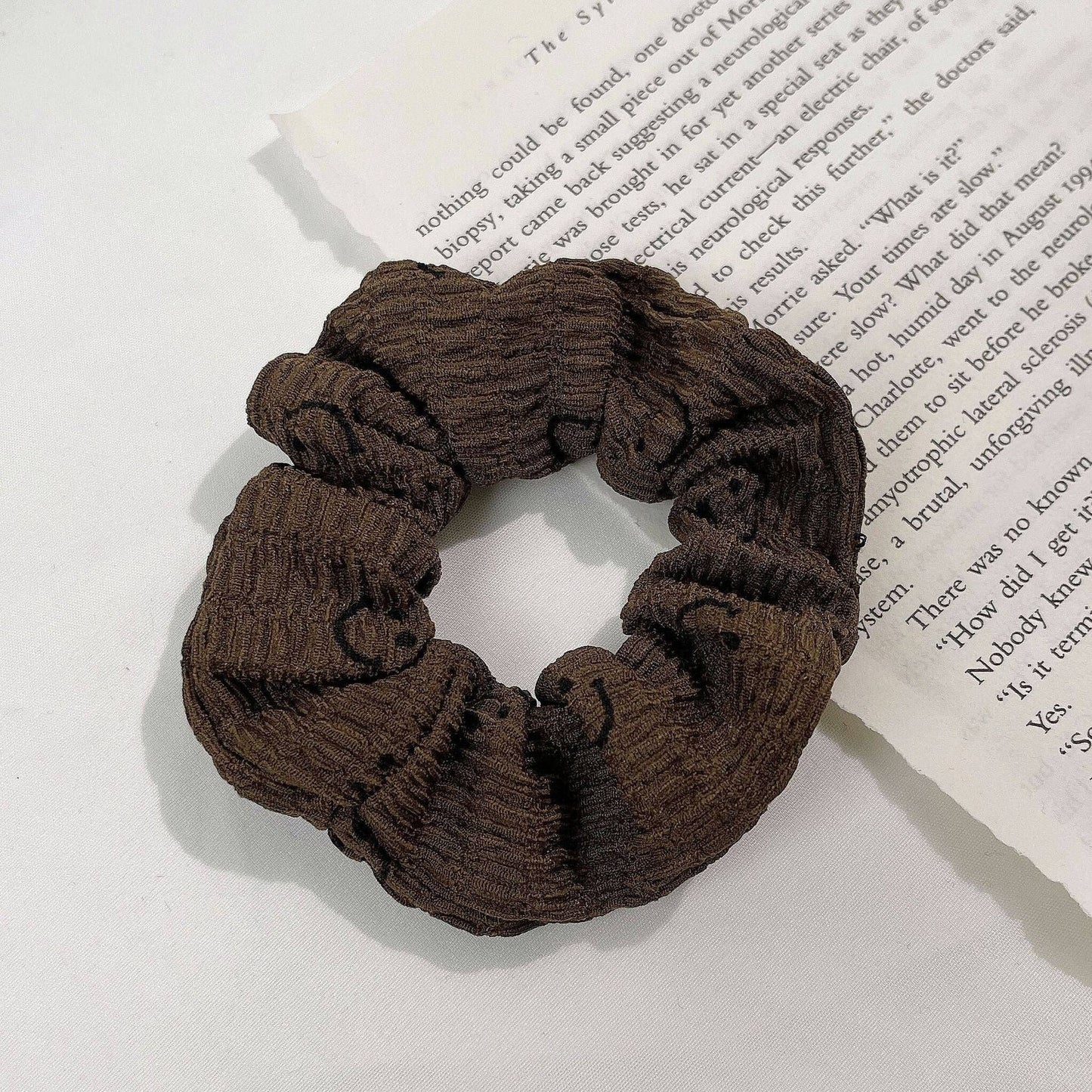 Gifty - Haargummi mit Smiley-Gesicht