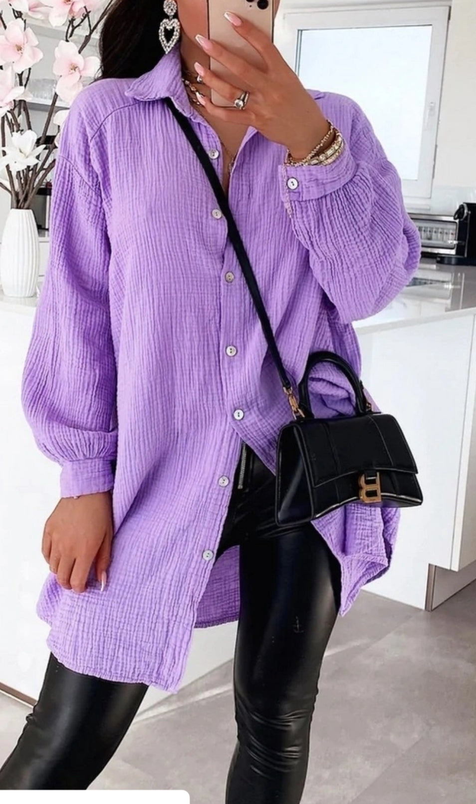 Musselin Bluse „ Maya“ New