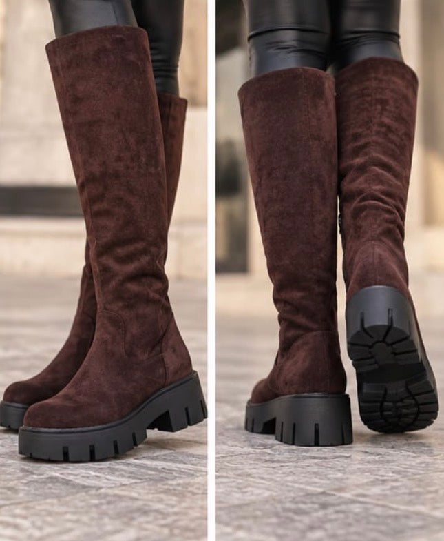 ZAUBERSTIEFEL – Der Stretch-Stiefel für jede Wade 🖤 Schoko 😍🔥