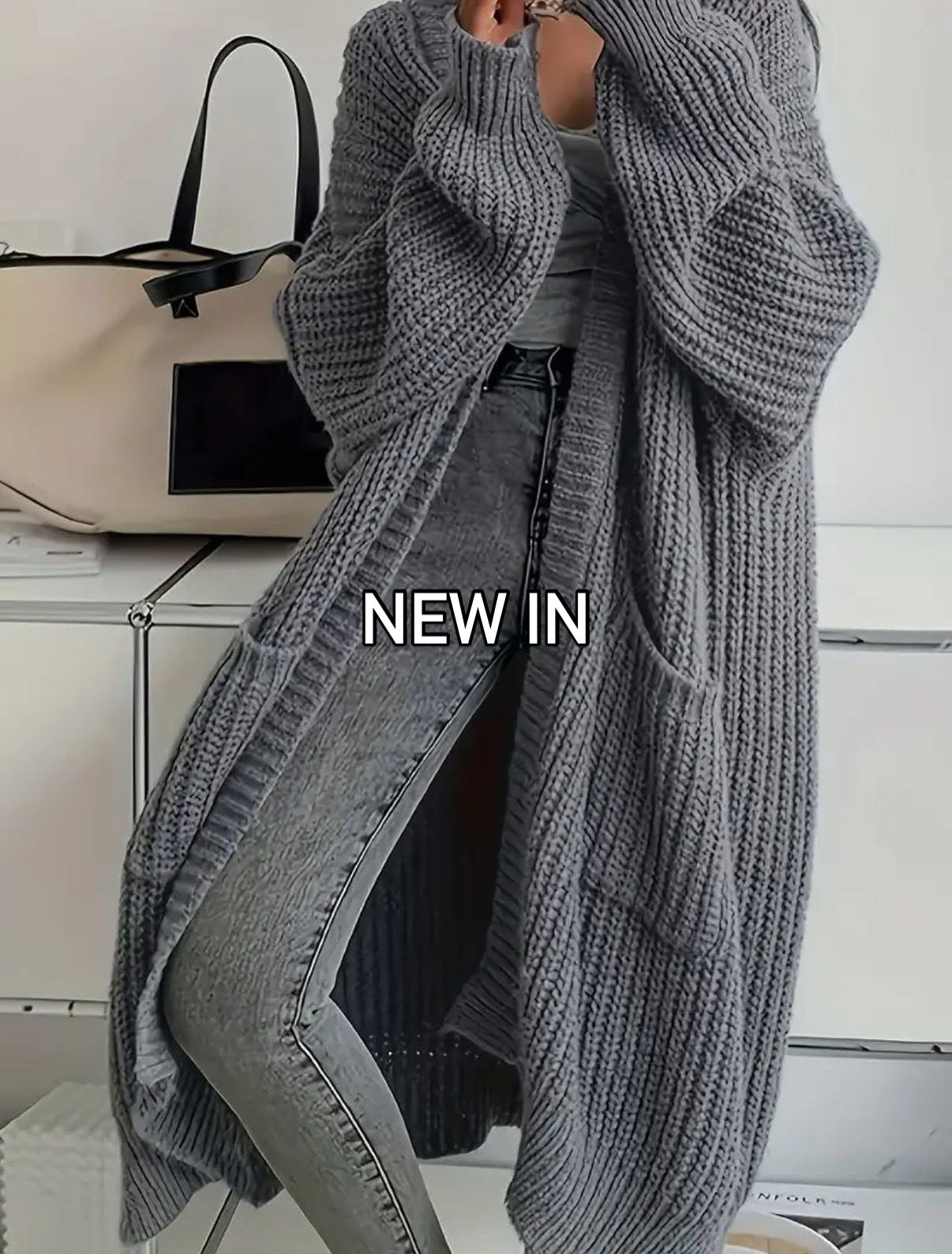Mara Strickjacke Lang Cardigan