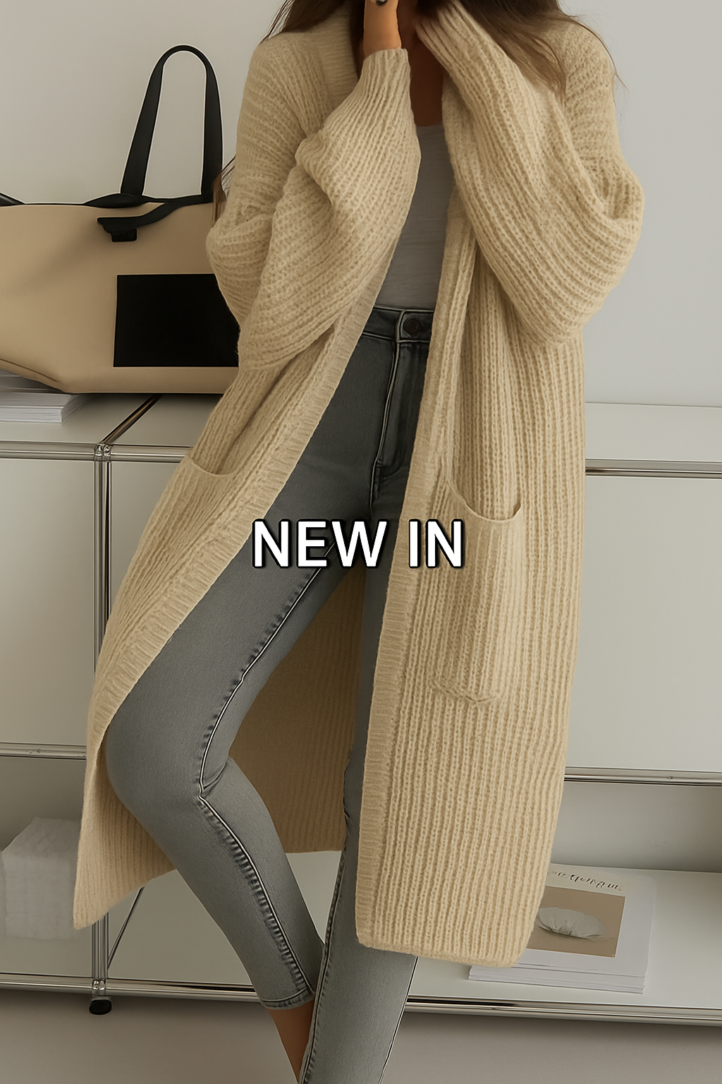 Mara Strickjacke Lang Cardigan