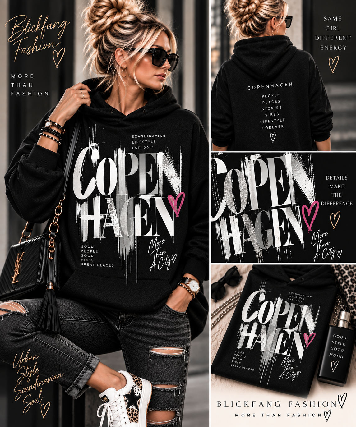 COPENHAGEN – Scandinavian Oversize Statement Sweater