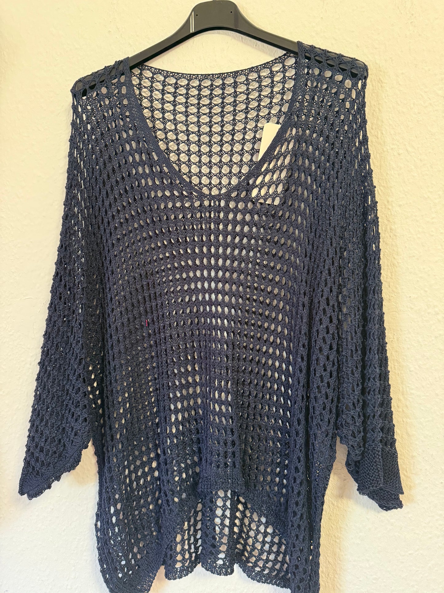 Grobstrick Netzpullover – Leichter Oversized-Look für jeden Anlass