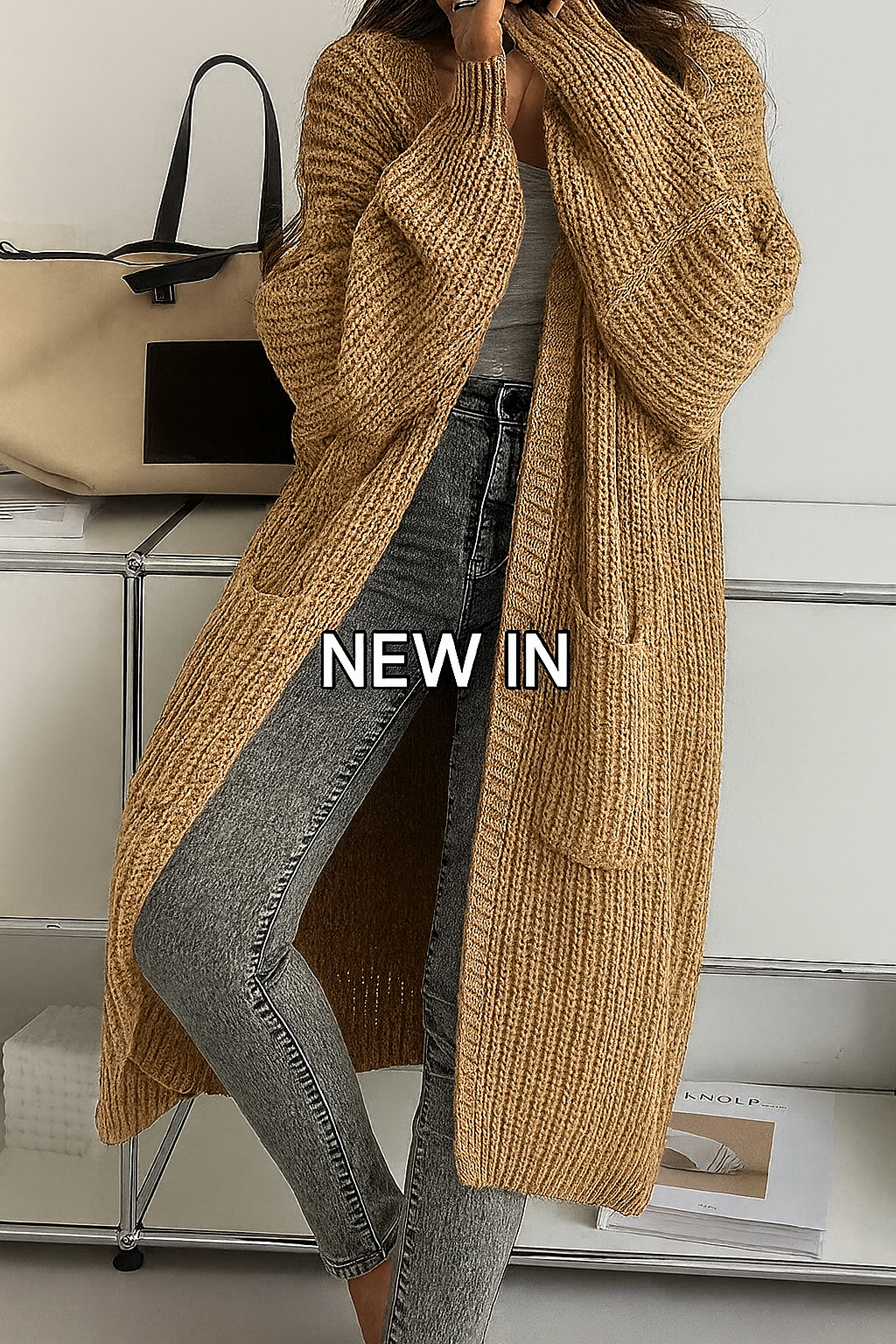 Mara Strickjacke Lang Cardigan