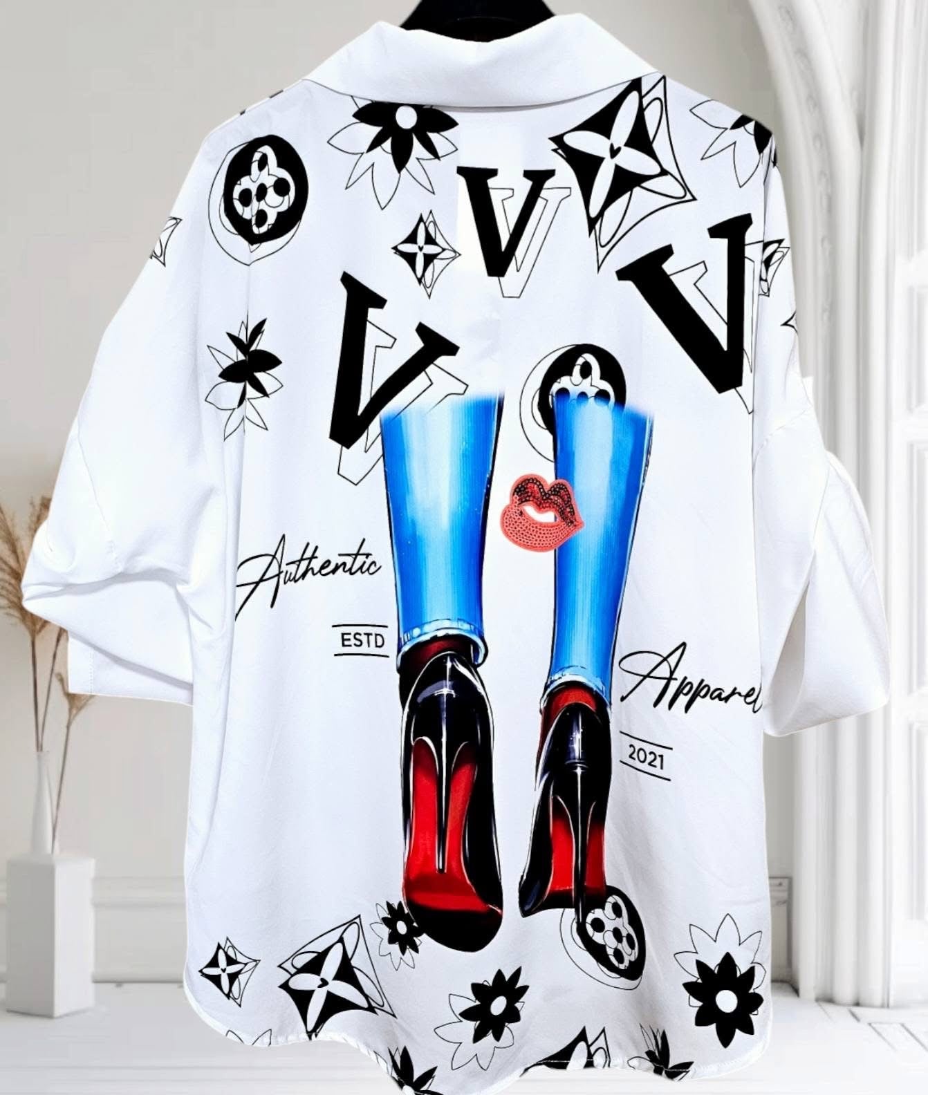 Bluse „ Highlight Heel“