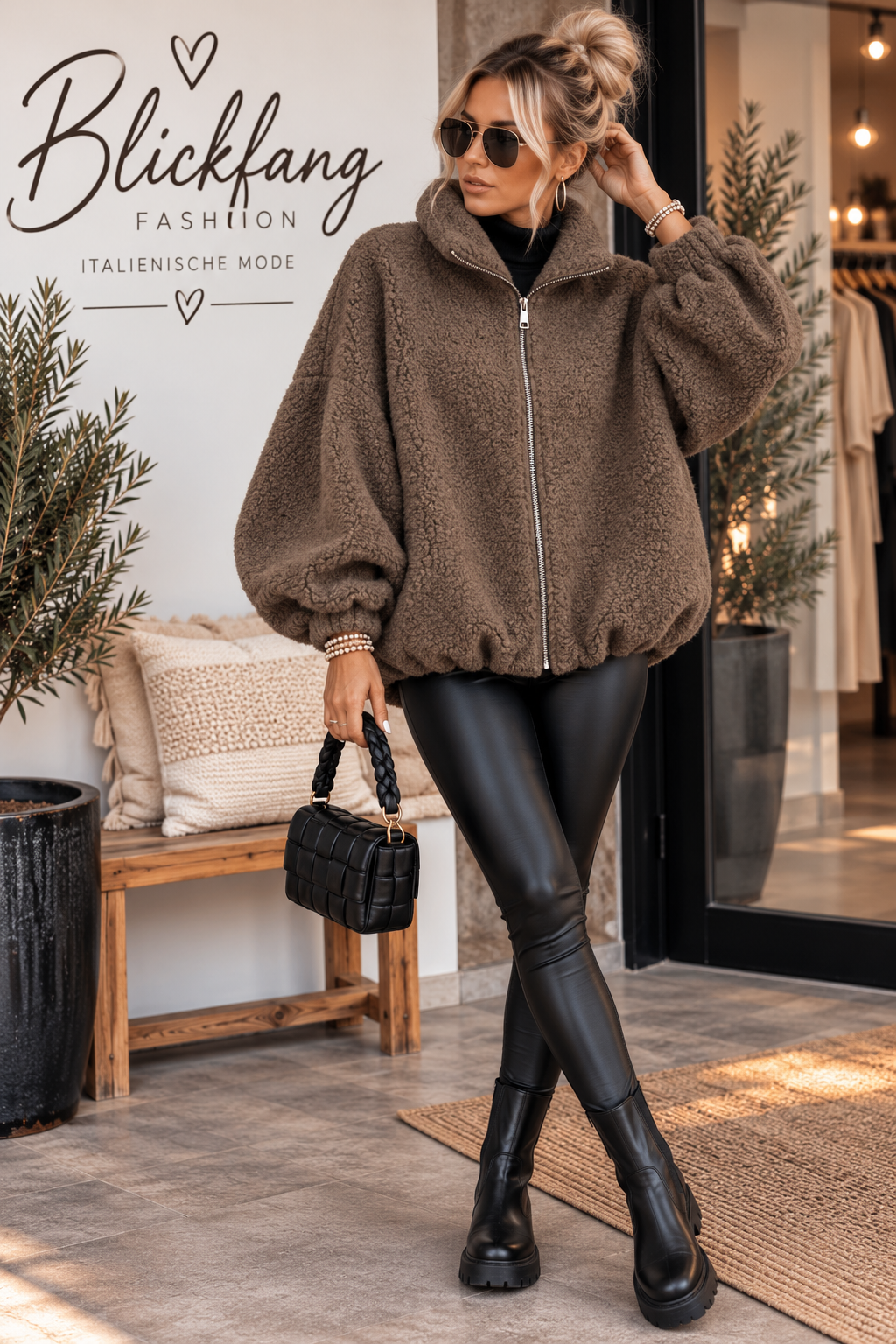 KUSCHEL-LIEBE zum Anziehen – unsere Teddy-Pufferjacke zum Verlieben in 3 Farben