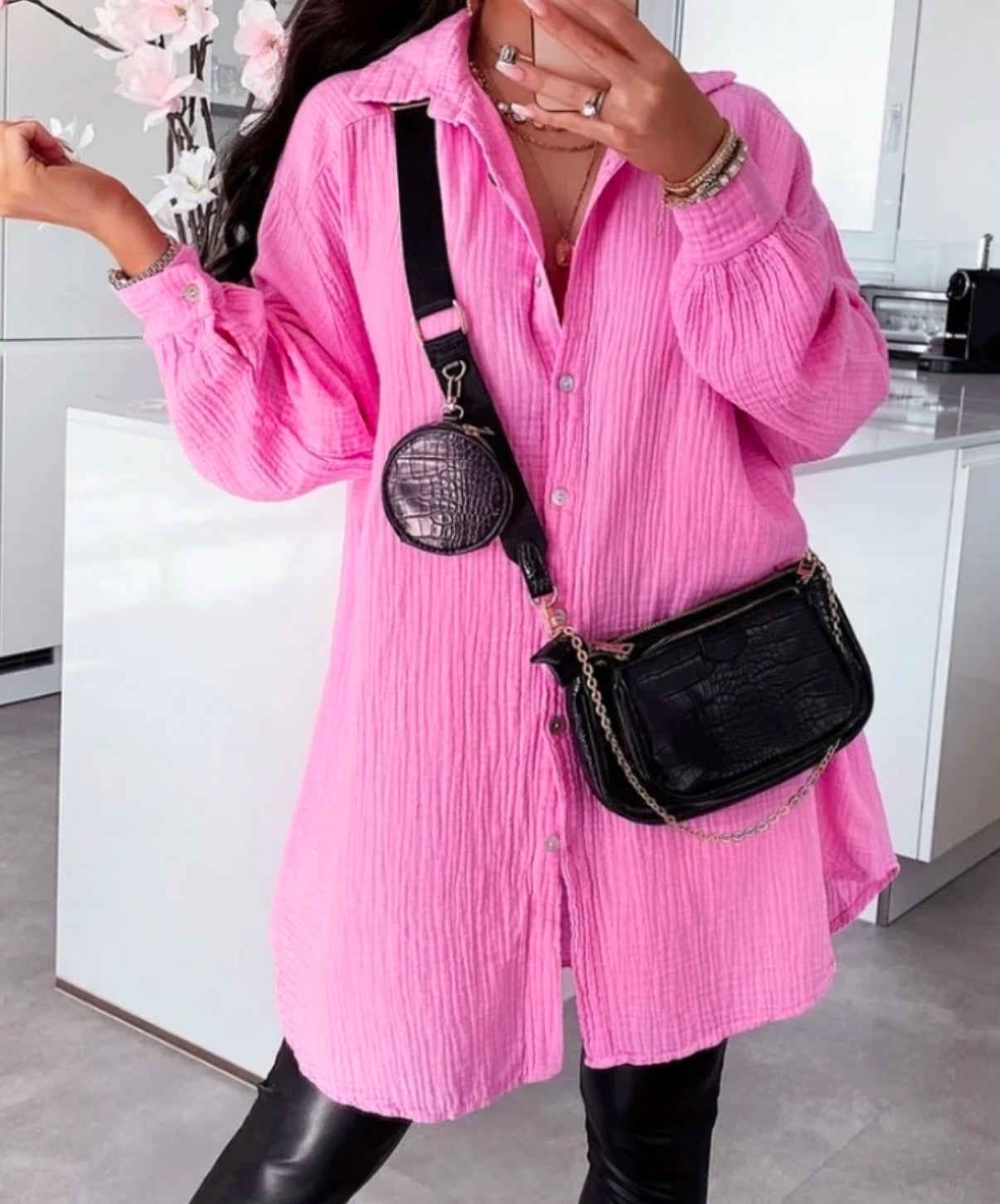 Musselin Bluse „ Maya“ New