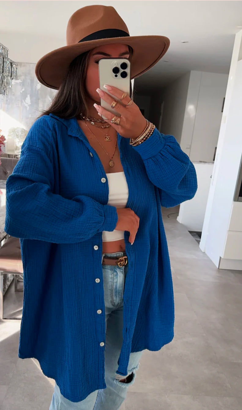 Musselin Bluse „ Maya“ New