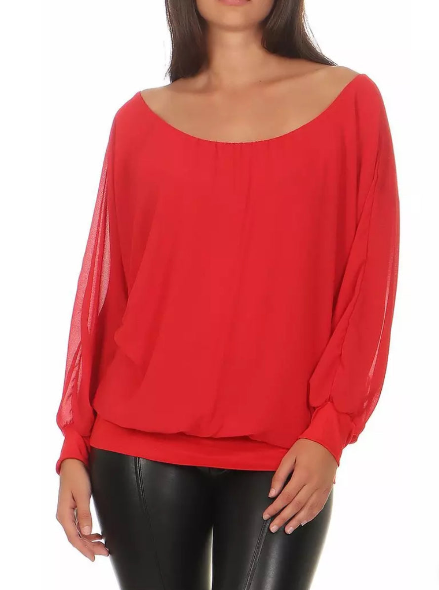 Fladder Bauchschmeichler Bluse