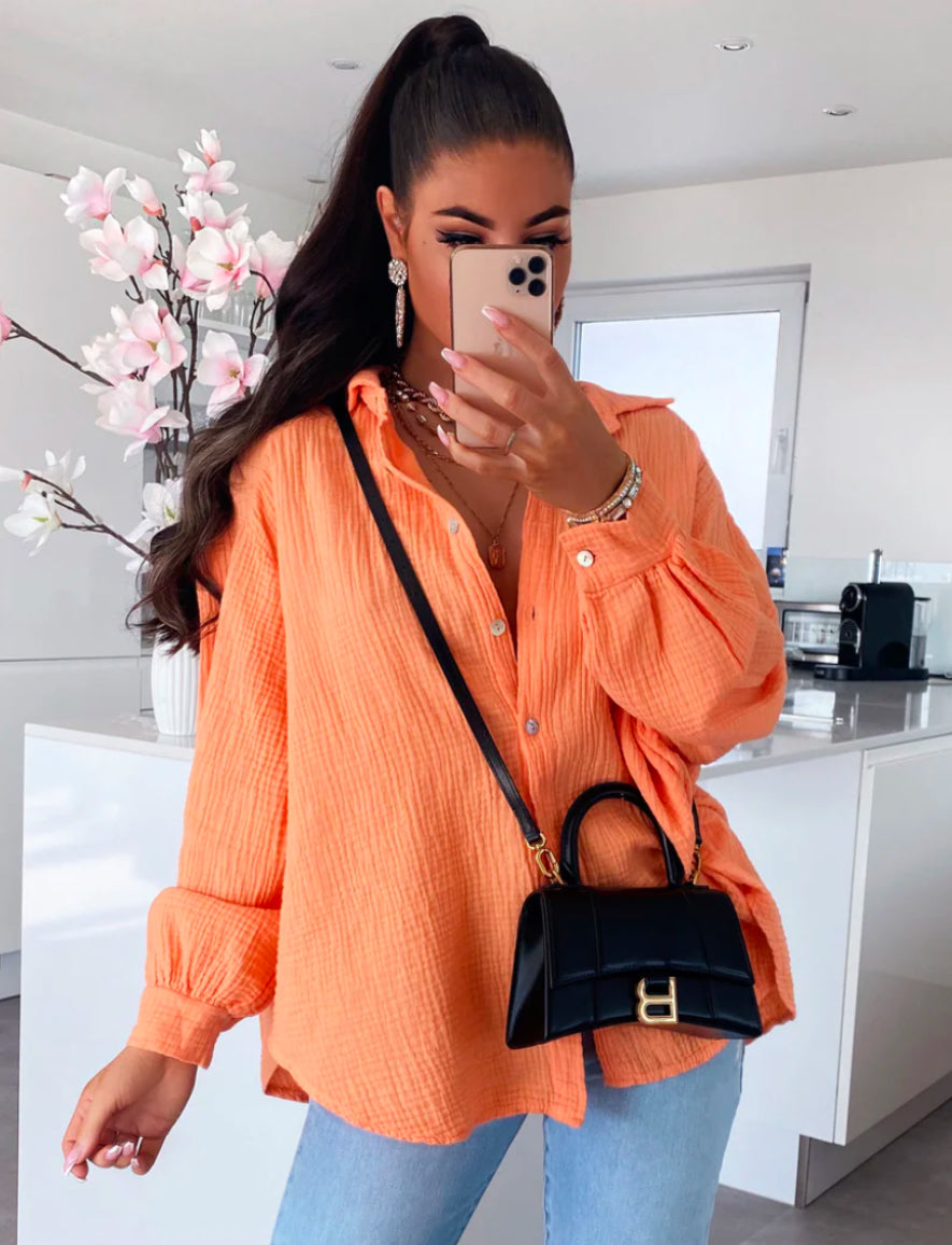 Musselin Bluse „ Maya“ New