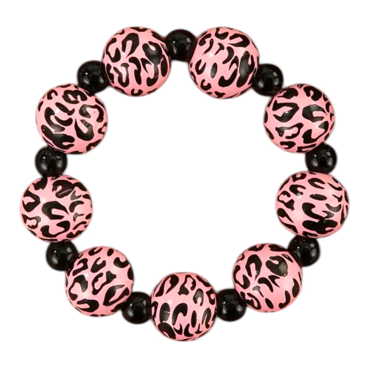 Armband mit Leo Muster Boho Vintage Style