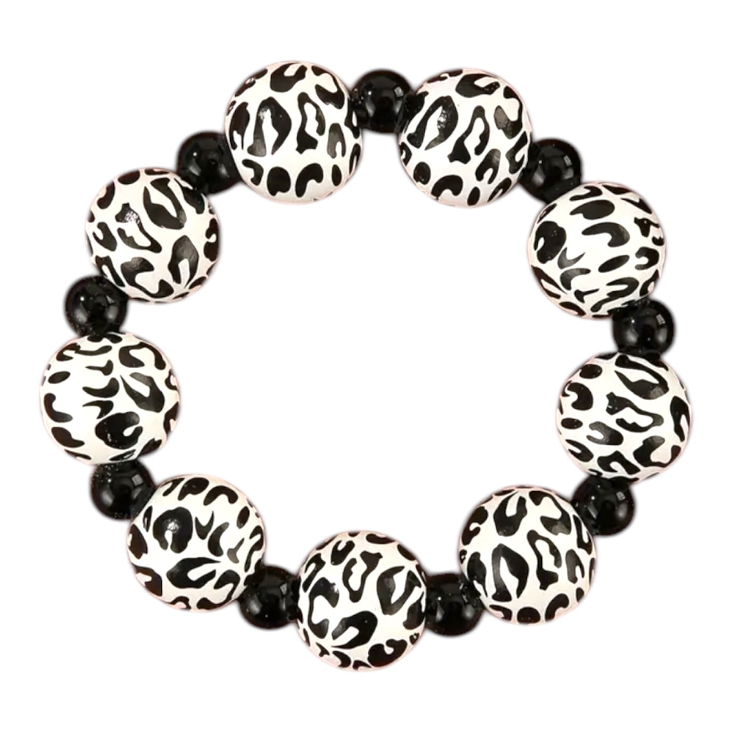 Armband mit Leo Muster Boho Vintage Style
