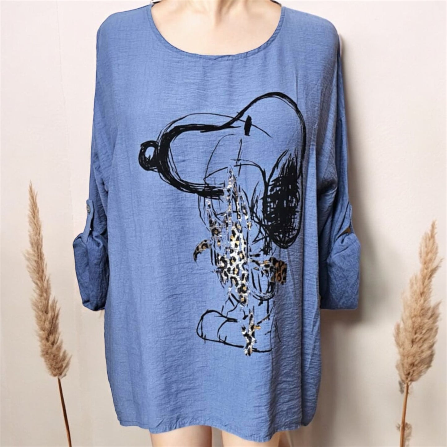 Stylisches Oversize Shirt mit Print