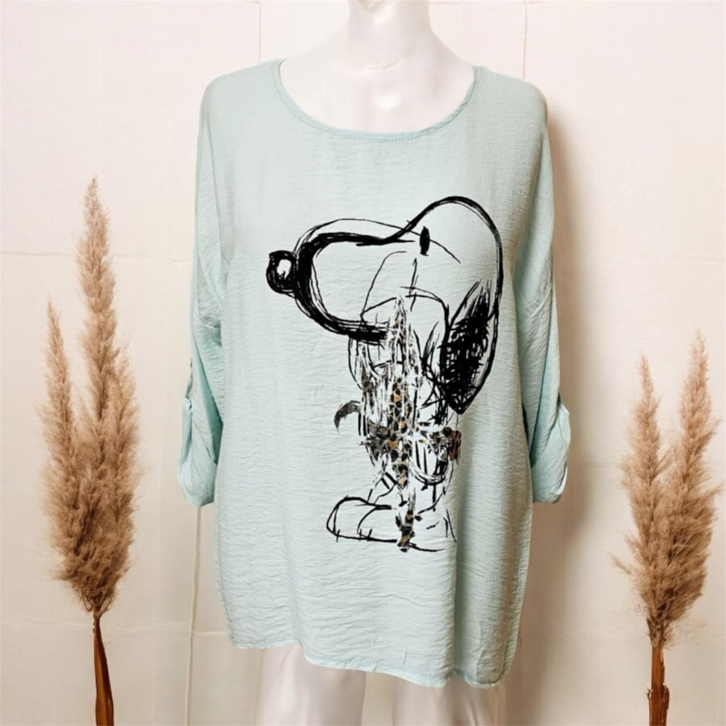 Stylisches Oversize Shirt mit Print