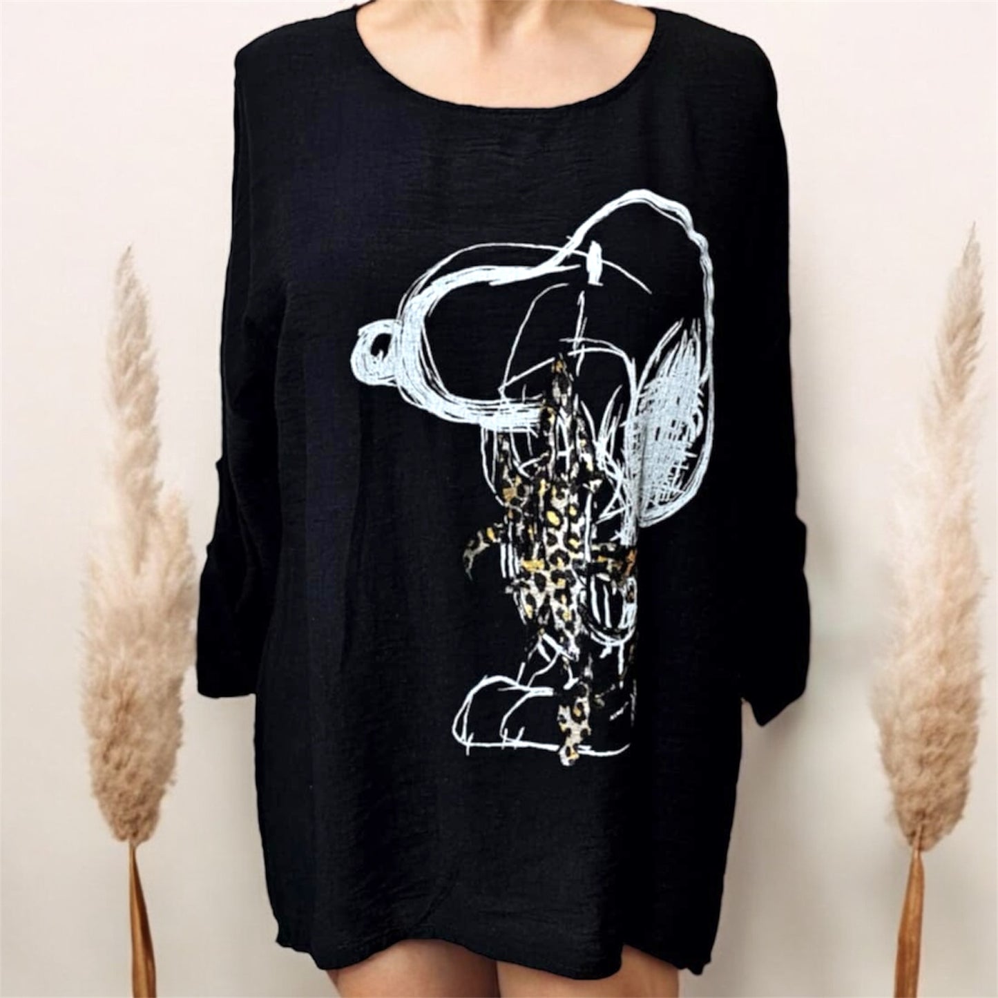 Stylisches Oversize Shirt mit Print