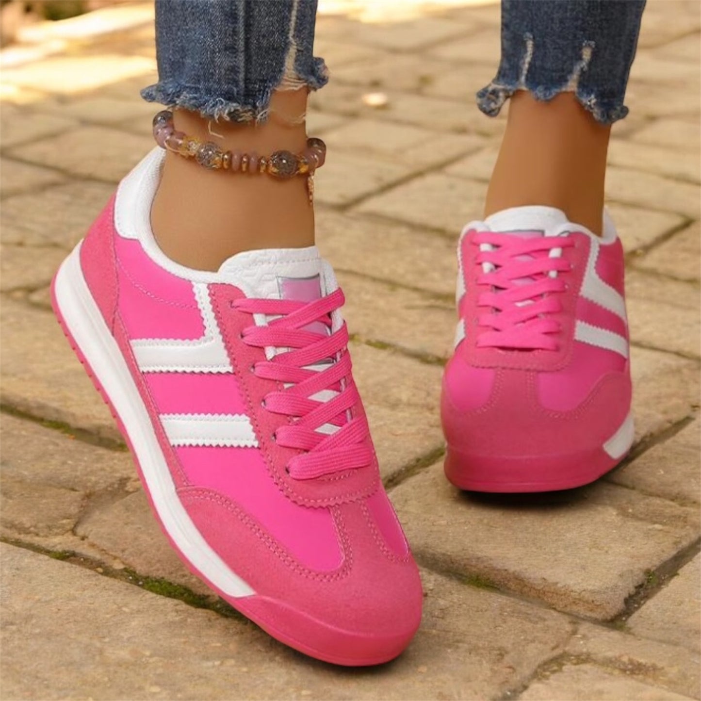 Damen Sneaker im Retro Design