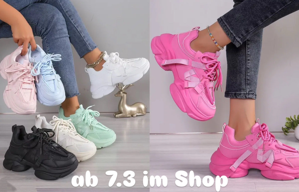 Chunky Love – die Sneaker, die Farbe in dein Leben bringen