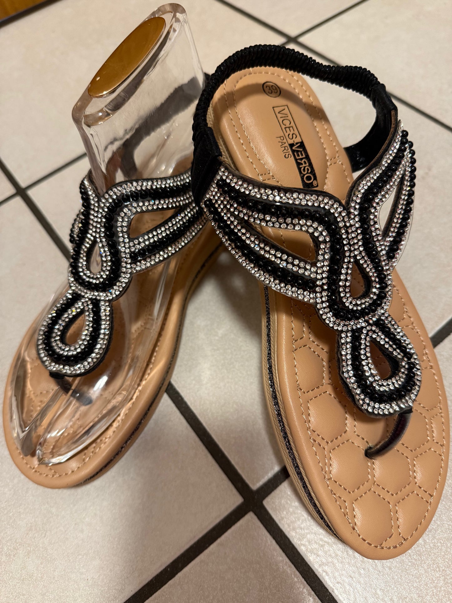 💎✨ Glamour für deine Füße – VICES VERSO Paris Sandalen! ✨💎