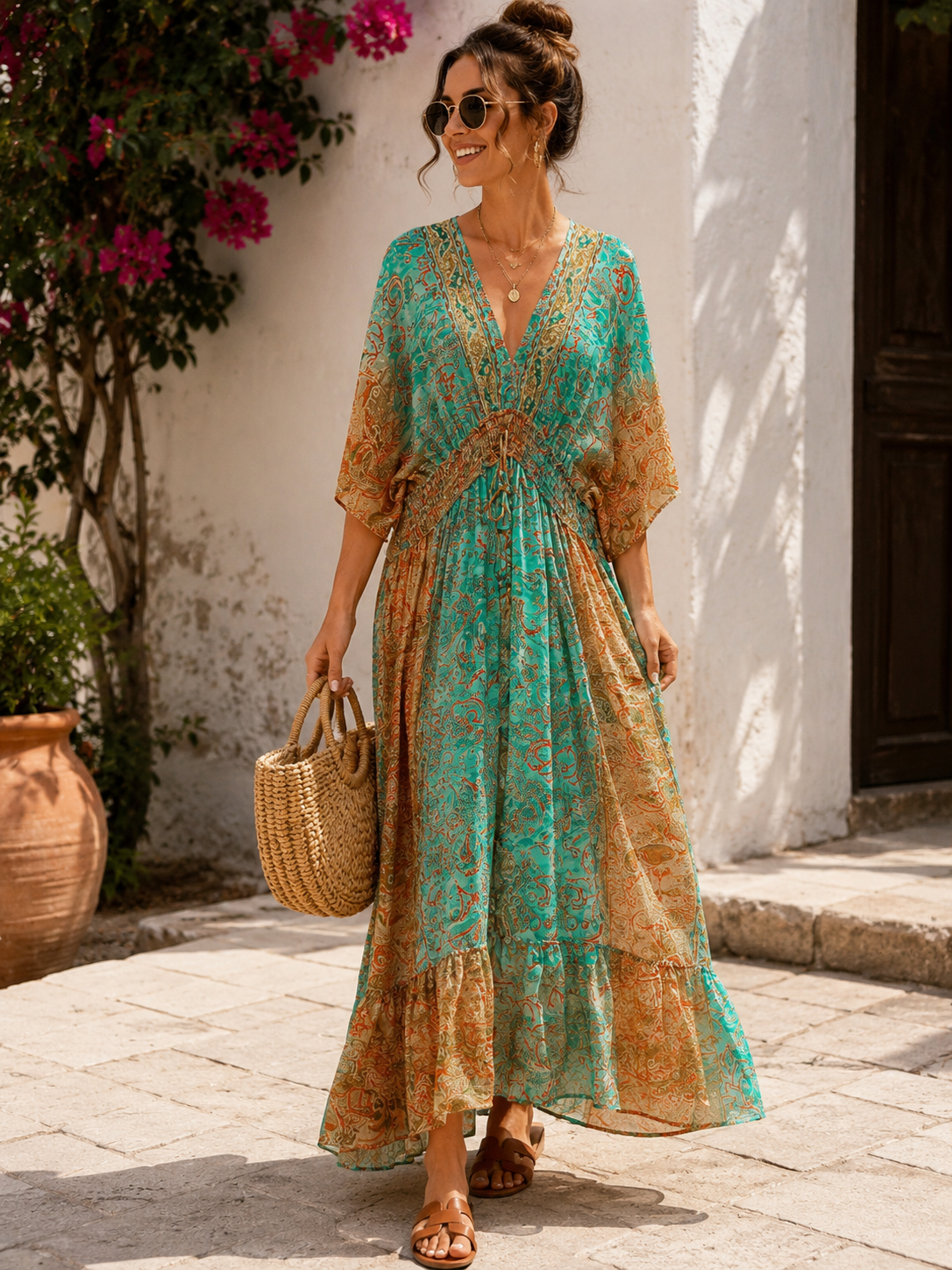 Boho - Seiden Traum „ Lina“