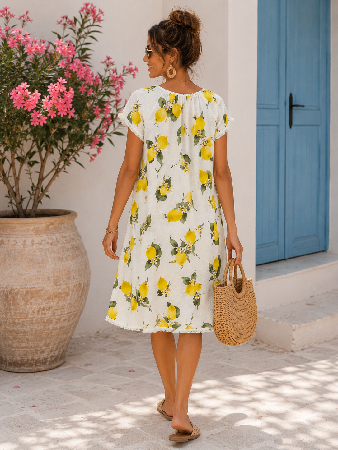 Zitronen 🍋 Sommerkleid