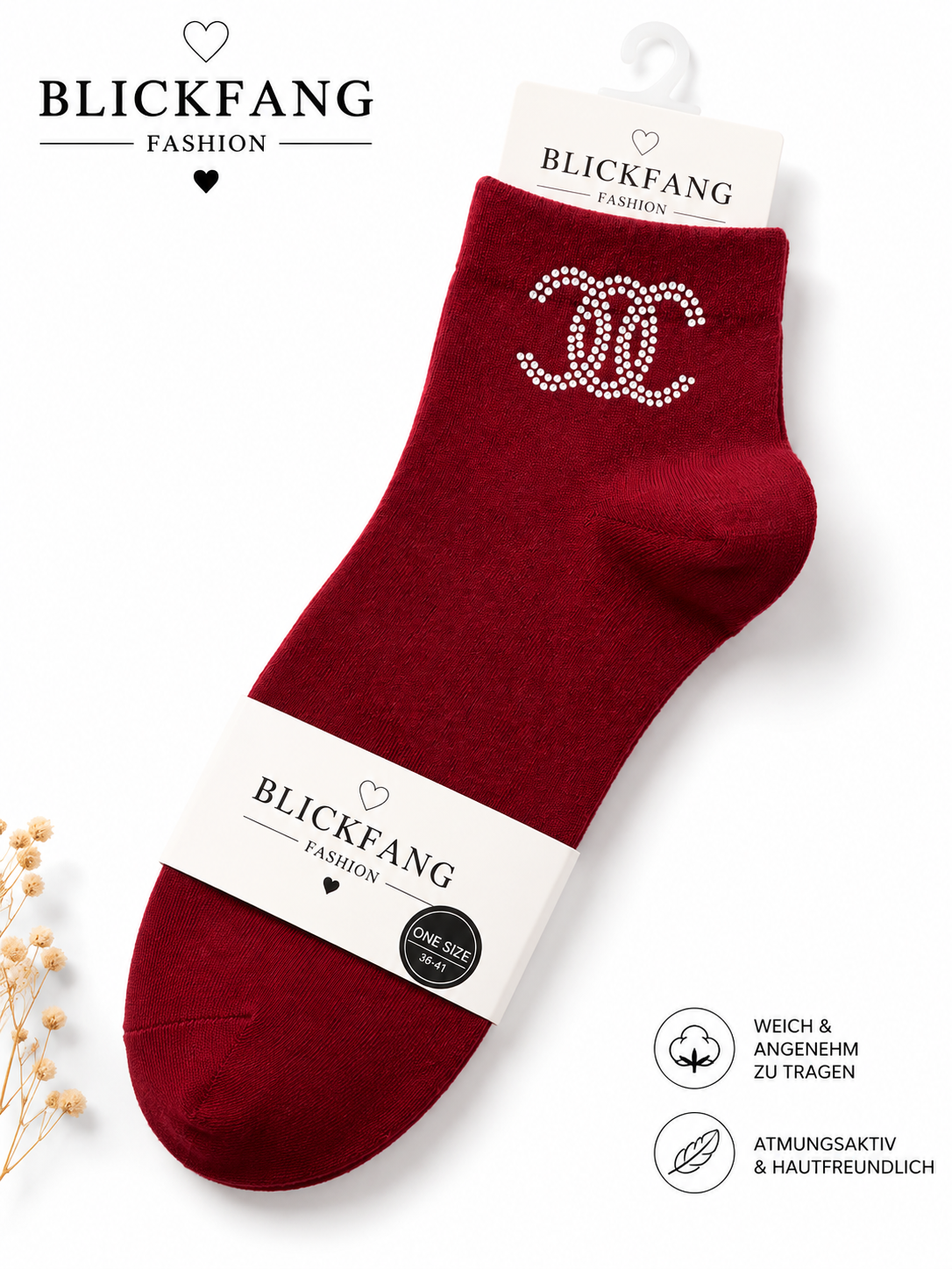 Strass-Socken „Luxury Sparkle“ – Eleganz für jeden Schritt