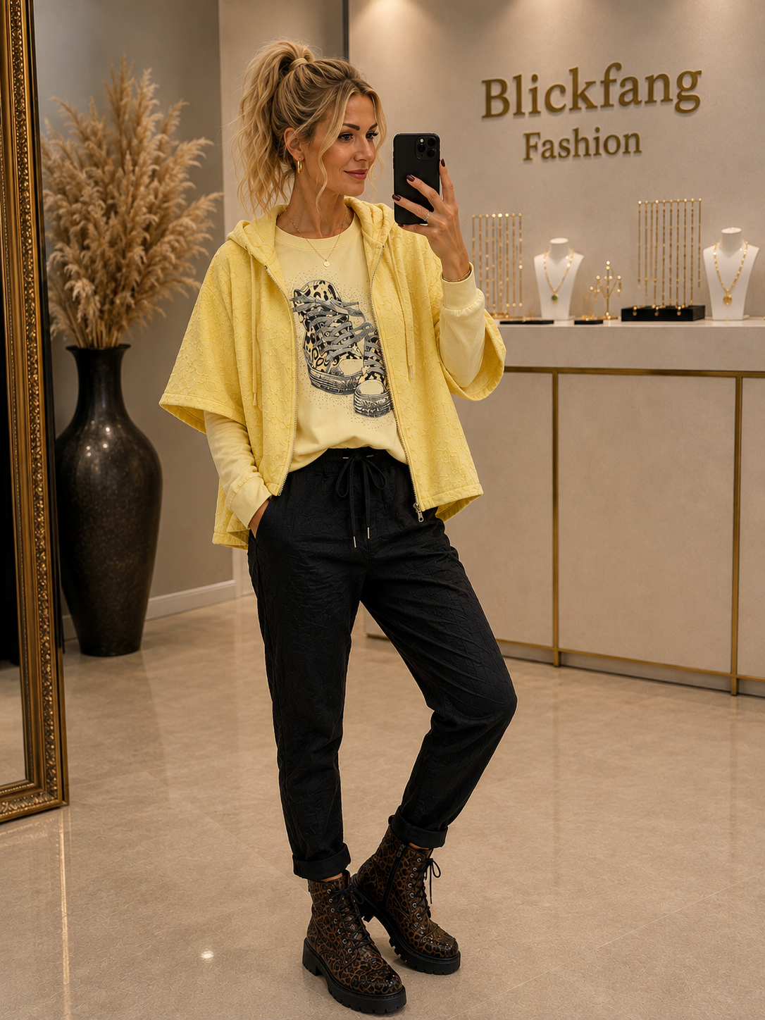 SUNSHINE LAYERING – Sneaker-Shirt & Kurzarm-Jacke 💛