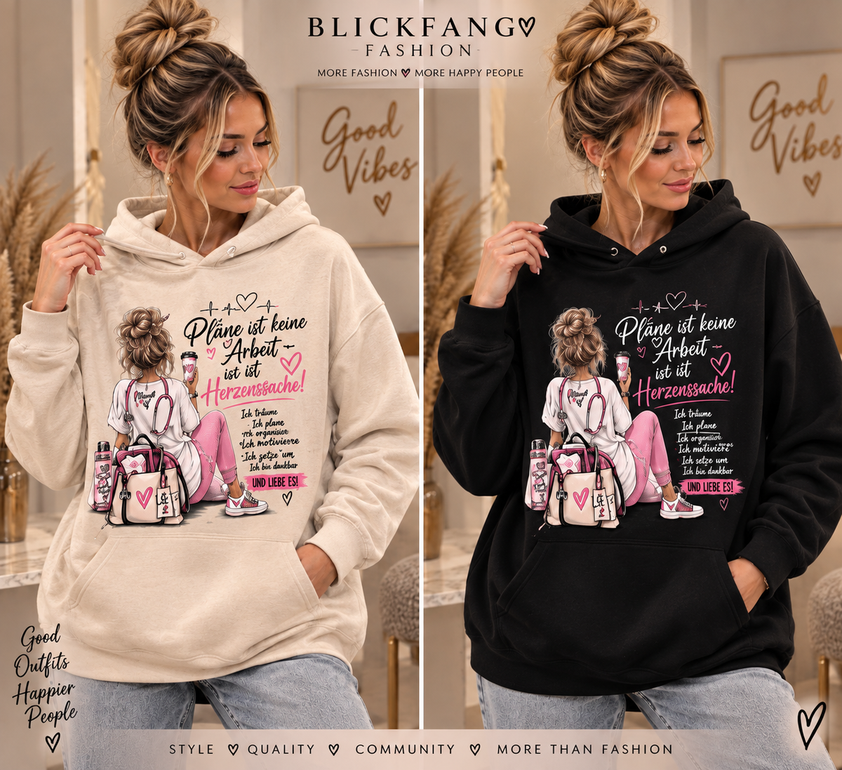 Kämpferherz Hoodie – Hoffnung • Mut • Stärke 🩷 (2)