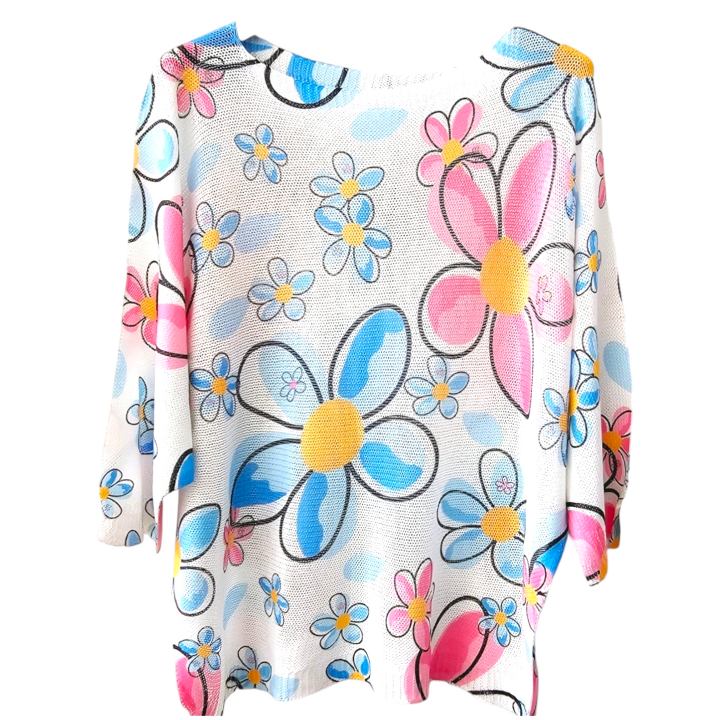 Motiv Shirt " Floral " J033