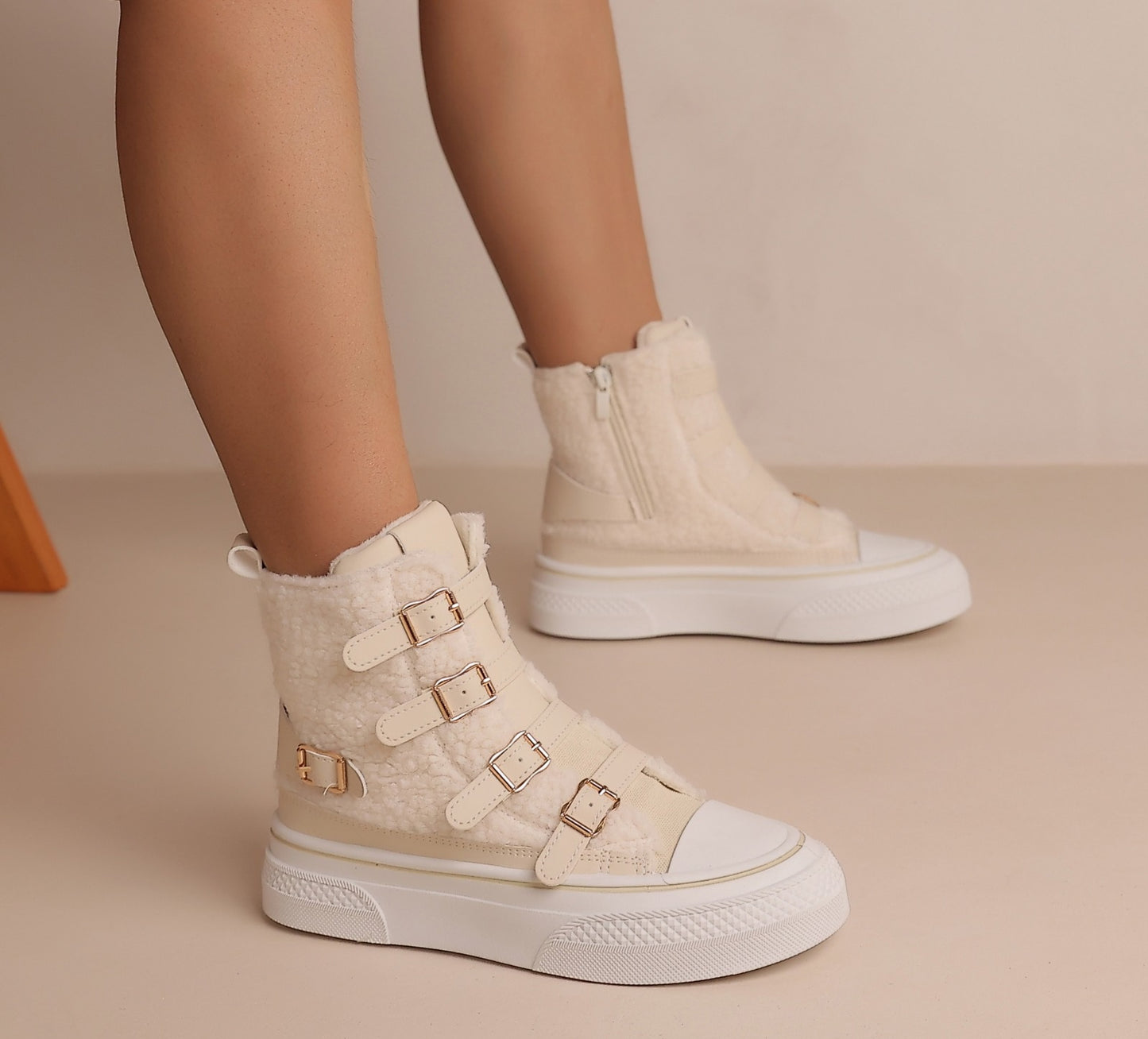 High Sneaker Teddy Boots KH143