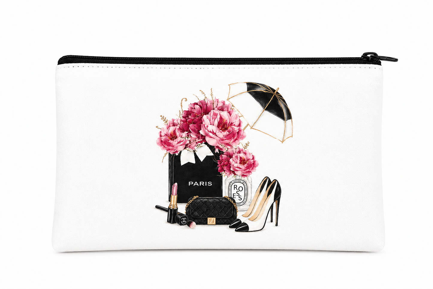 Kosmetik Täschle „ Fashion Flowers“