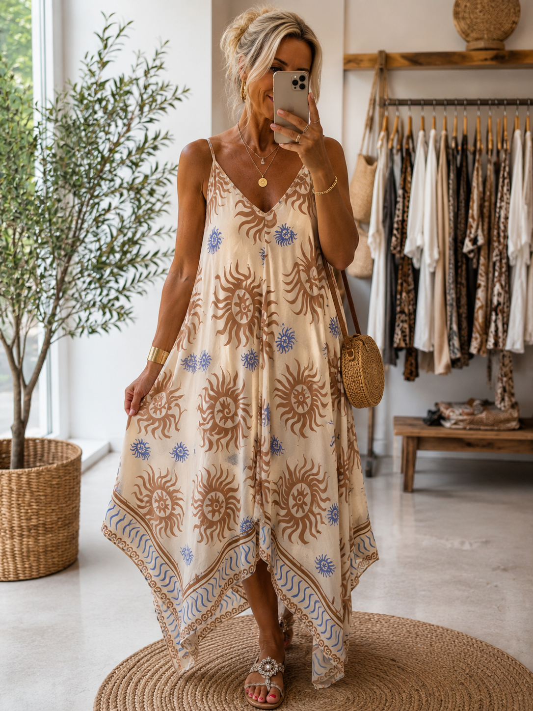 Sommer Sonnen Kleid „ Anis“