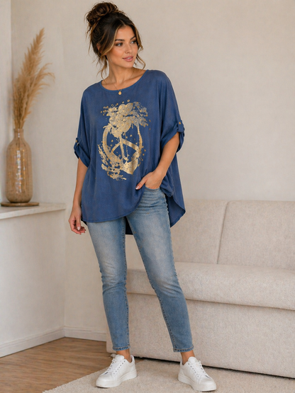 Statement Shirt Love & Peace
