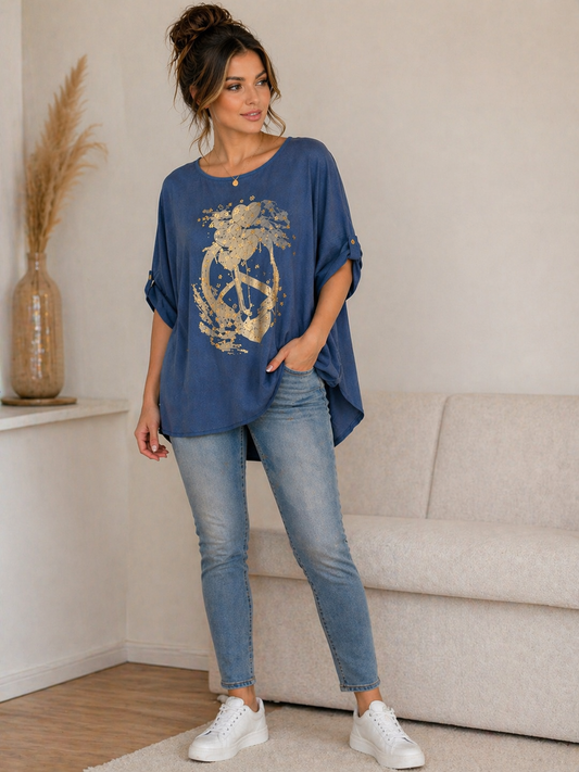 Statement Shirt Love & Peace