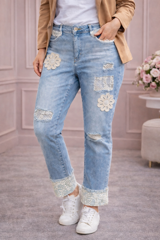 💎 Jeans 👖 Boho mit Wow-Effekt