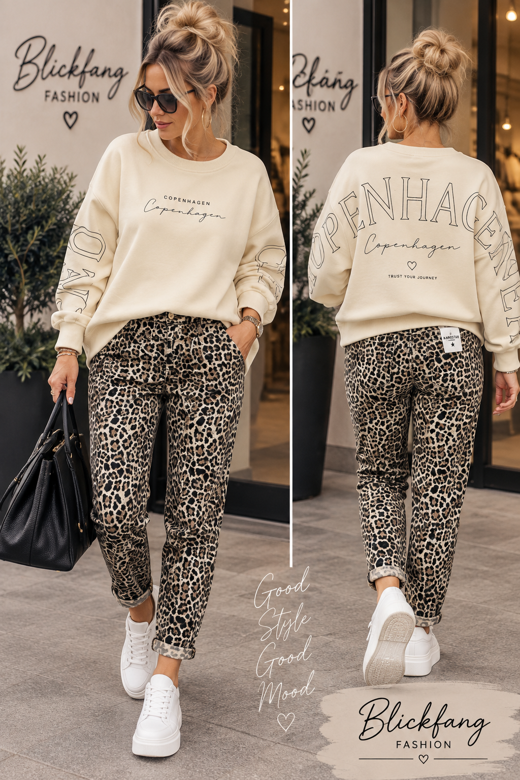 Copenhagen Oversize Sweater – Statement Backprint