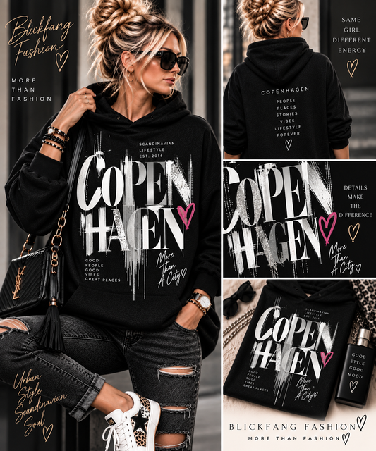 COPENHAGEN – Scandinavian Oversize Statement Sweater