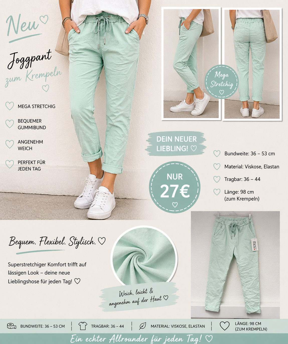 Joggpant Liebe 🥰 in 6 Farben