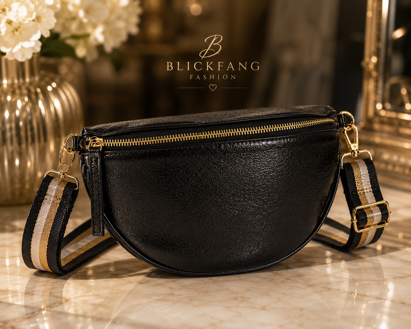 Halbmond Crossbody Bag in 3 Farben