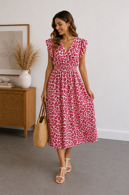 Musselin Leo Kleid