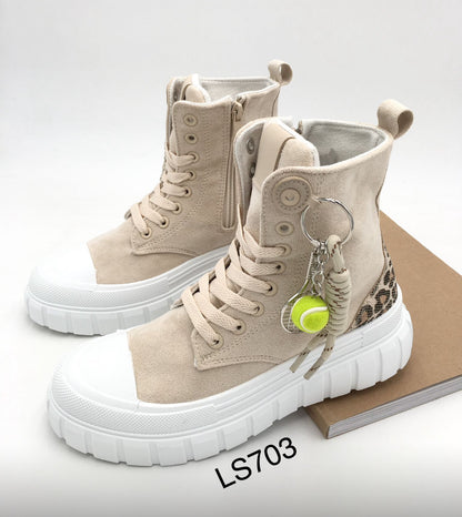 Leo Sneaker High mit Details