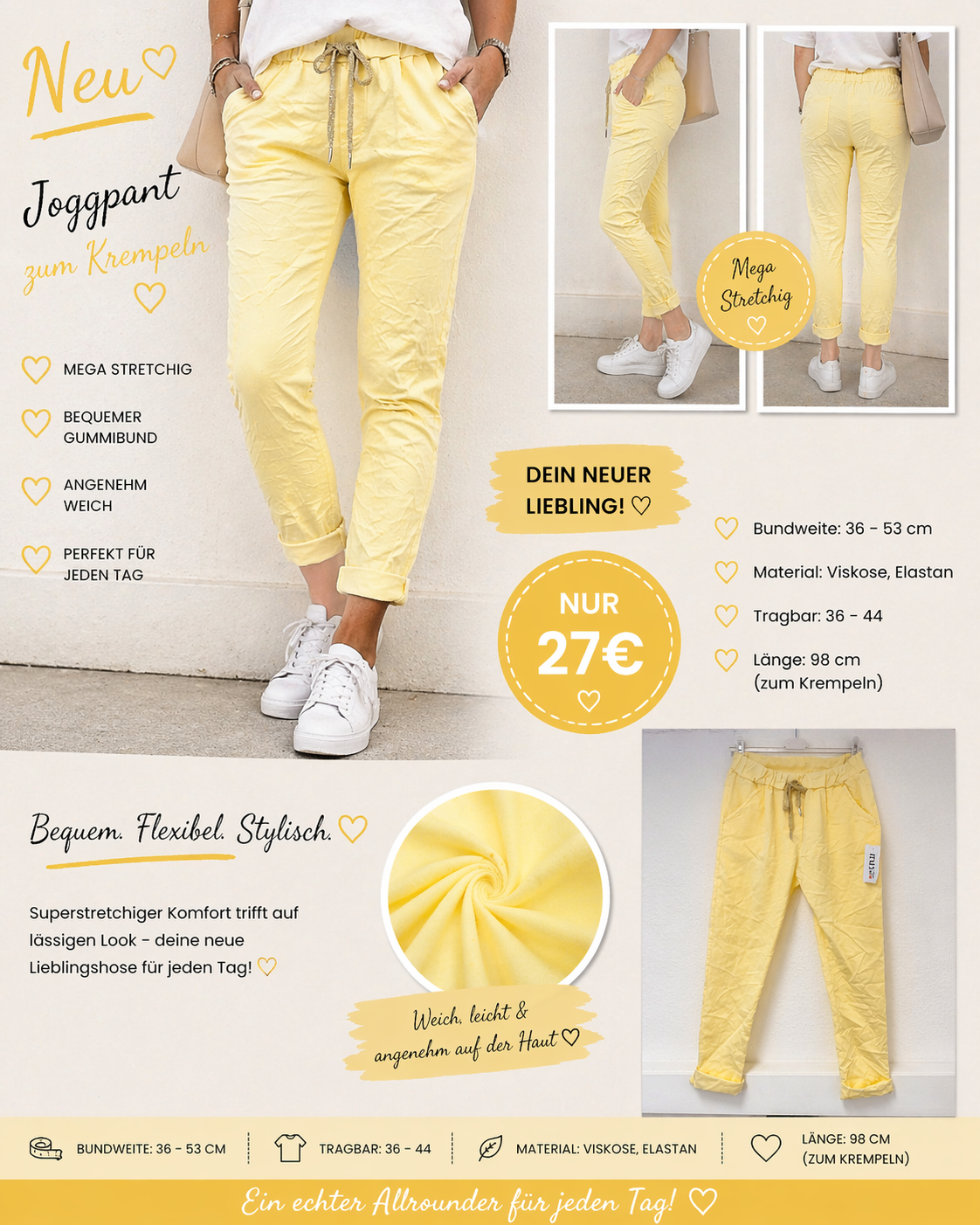 Joggpant Liebe 🥰 in 6 Farben
