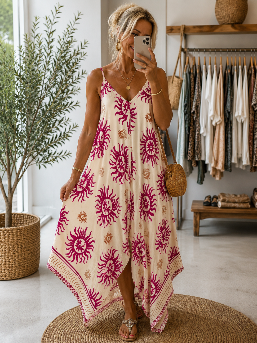 Sommer Sonnen Kleid „ Anis“