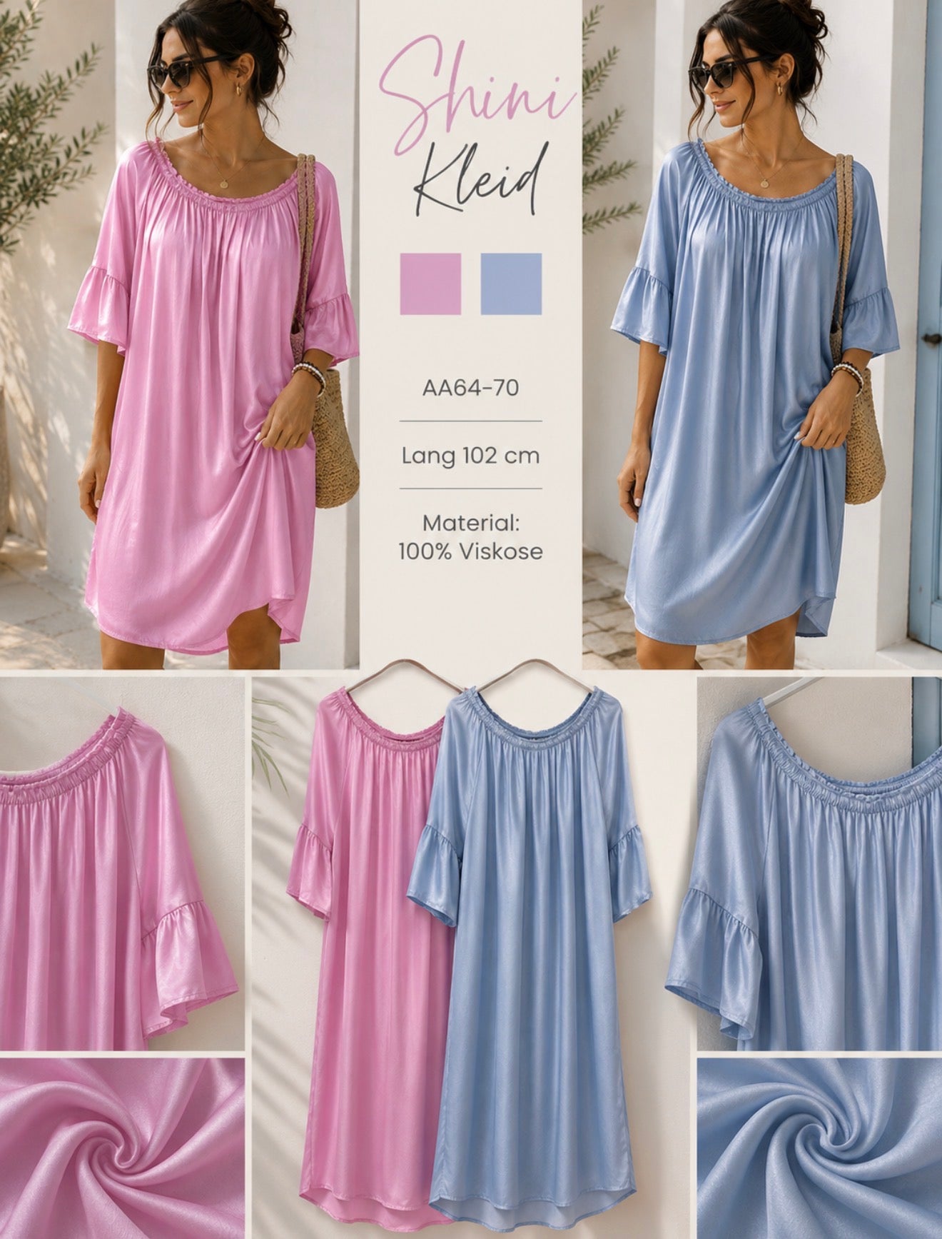 Sommer Kleid „ Ocean Breeze“