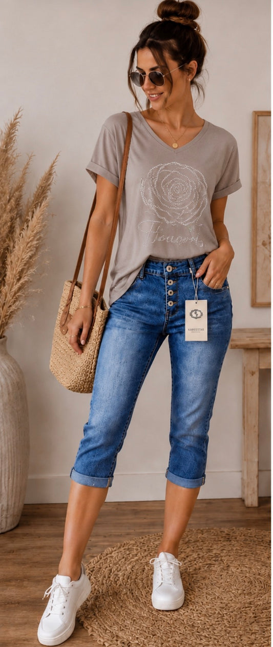 Karostar Capri Jeans 👖