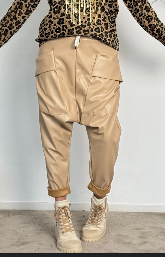 Baggy Hose „ Deyla“ in Gold