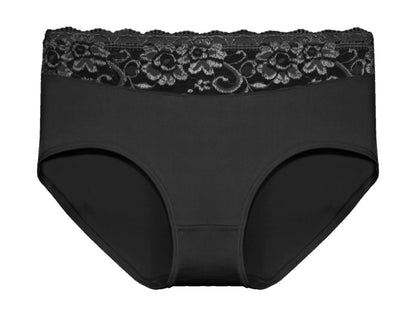 Baumwolle-Slip mit Spitze in 8 Farben