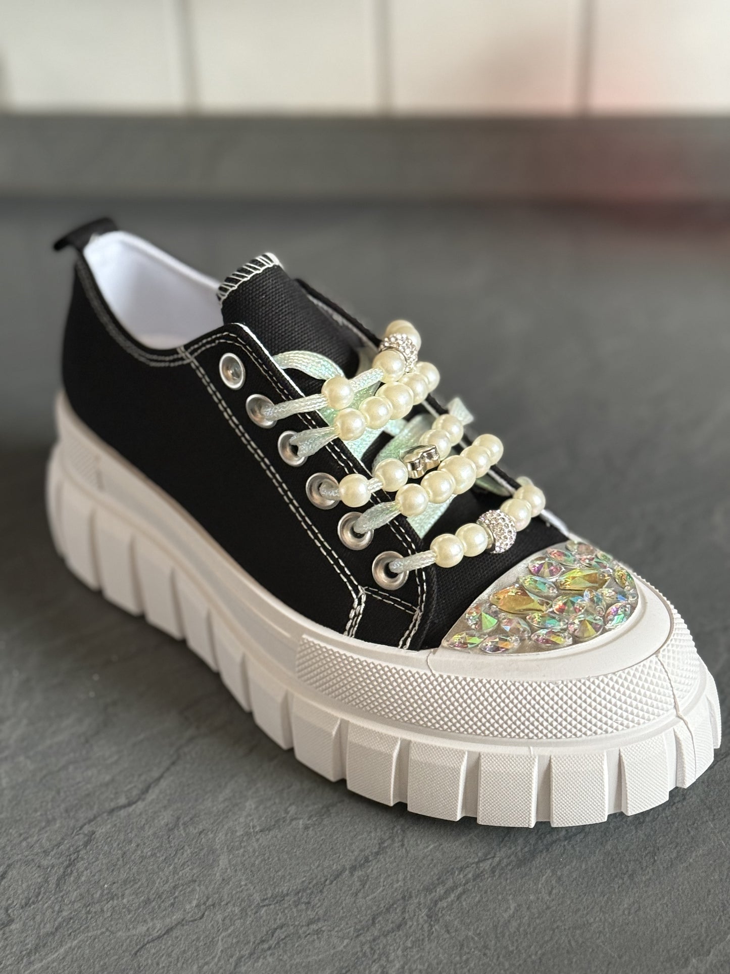 Sneaker „Pearl“ Schwarz