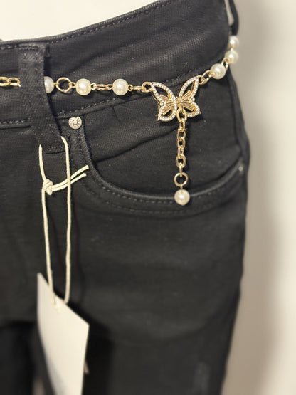 Redseventy Premium Jeans mit Goldener Kette