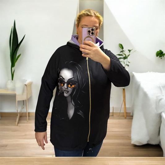 Shirt Jacke „ Frau“